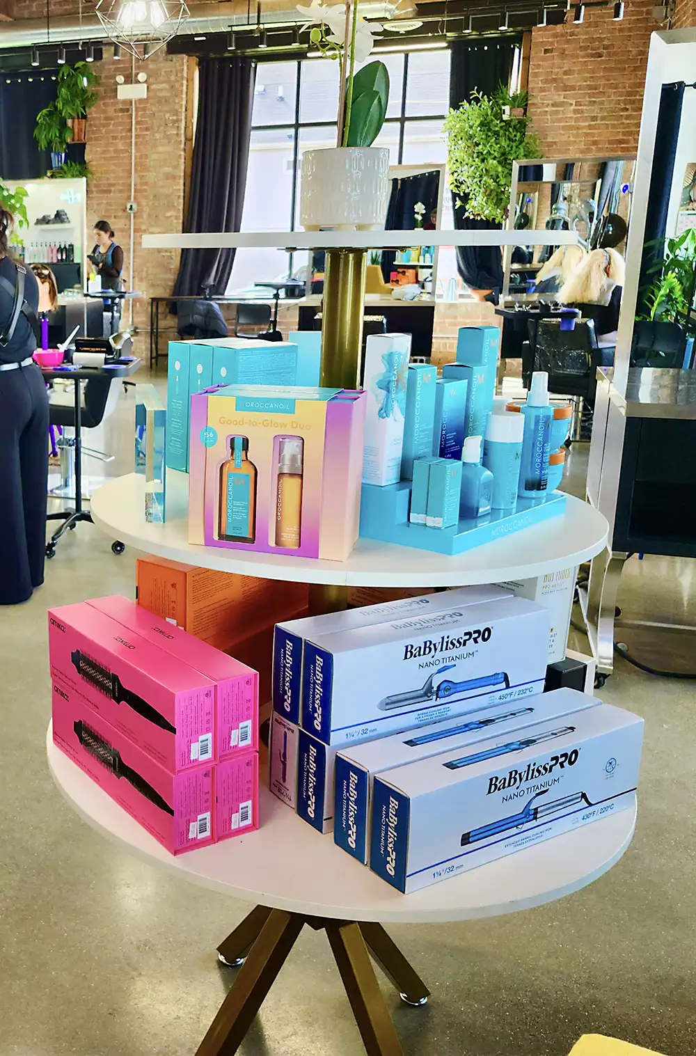 retail space showing product